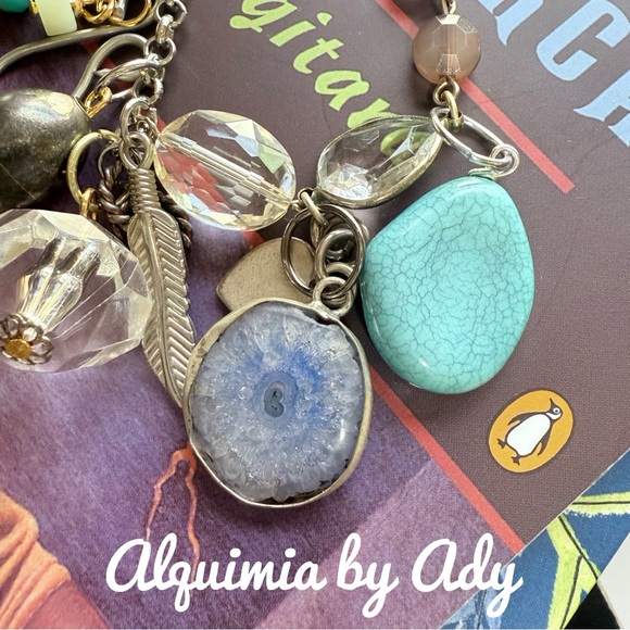 Colorful charms necklace - Picture 3 of 3